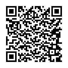 QR kód a telefonszámhoz +17084109013