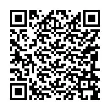 QR код за телефонен номер +17084199114