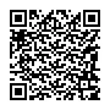 QR Code pour le numéro de téléphone +17084305550