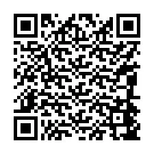 QR-koodi puhelinnumerolle +17084447100