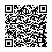 Código QR para número de teléfono +17084486208