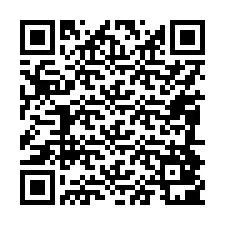 Codice QR per il numero di telefono +17084801617