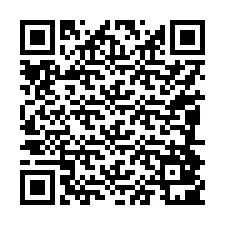 QR-код для номера телефона +17084801624