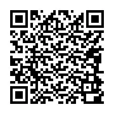 QR-koodi puhelinnumerolle +17084900023