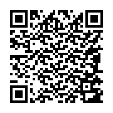 QR-koodi puhelinnumerolle +17085783328