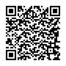 Kode QR untuk nomor Telepon +17086274016