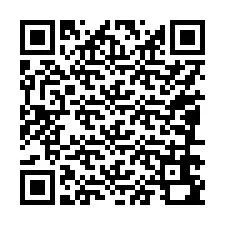 Kode QR untuk nomor Telepon +17086690838