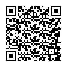 QR-code voor telefoonnummer +17086985468