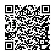 Código QR para número de telefone +17088010064