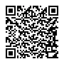 QR-koodi puhelinnumerolle +17088310556