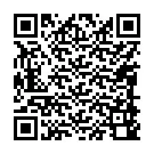 QR код за телефонен номер +17088940147