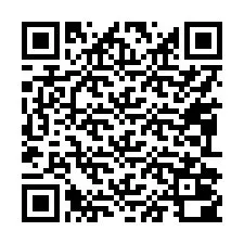 Codice QR per il numero di telefono +17092000133