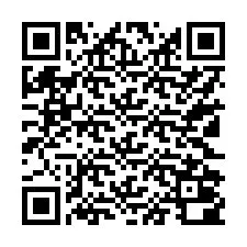 Codice QR per il numero di telefono +17122000134