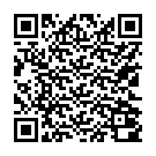 QR kód a telefonszámhoz +17122000313