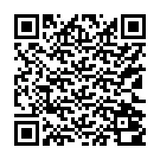 QR Code pour le numéro de téléphone +17122000700