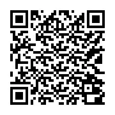 QR kód a telefonszámhoz +17122000721