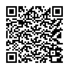 QR-koodi puhelinnumerolle +17122000831