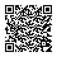 QR-koodi puhelinnumerolle +17122014601