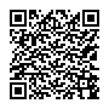 Código QR para número de teléfono +17122544045