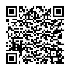 QR kód a telefonszámhoz +17122547484