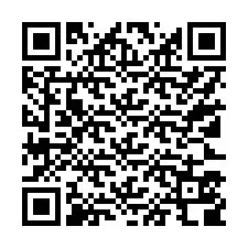 QR kód a telefonszámhoz +17123508008