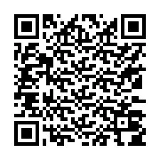 Código QR para número de teléfono +17133004942