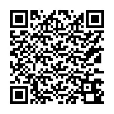 Kode QR untuk nomor Telepon +17133640041