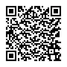 QR-koodi puhelinnumerolle +17134364554