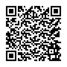 QR-koodi puhelinnumerolle +17134963599