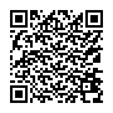 QR-koodi puhelinnumerolle +17136438340