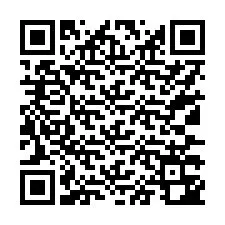 Código QR para número de teléfono +17137342630