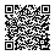 QR-code voor telefoonnummer +17139873038