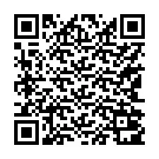 QR-code voor telefoonnummer +17142001492