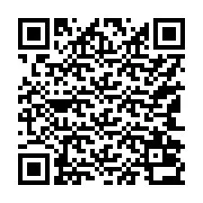 QR-code voor telefoonnummer +17142032584