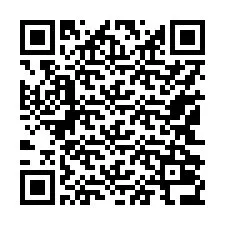 QR-Code für Telefonnummer +17142036277