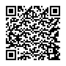 Código QR para número de telefone +17142443260