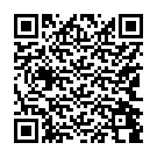 Código QR para número de teléfono +17142488726