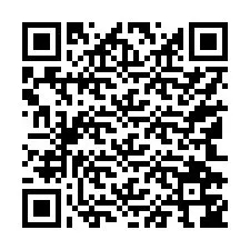 QR-koodi puhelinnumerolle +17142746718