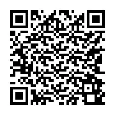 Código QR para número de teléfono +17142940796