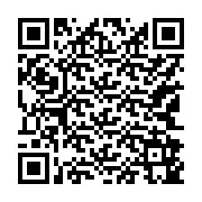 QR код за телефонен номер +17142945435