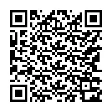 QR Code สำหรับหมายเลขโทรศัพท์ +17143322664