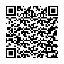 QR код за телефонен номер +17143322665