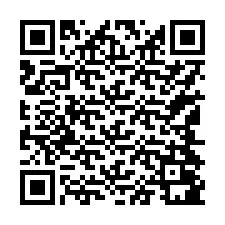 Kode QR untuk nomor Telepon +17144081291