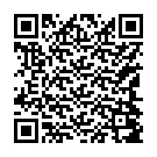 Codice QR per il numero di telefono +17144087211