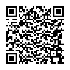 QR-code voor telefoonnummer +17144098957