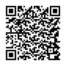 QR-Code für Telefonnummer +17144100204