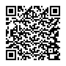 QR-code voor telefoonnummer +17144100322