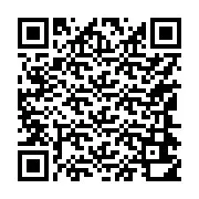 QR Code สำหรับหมายเลขโทรศัพท์ +17144610056