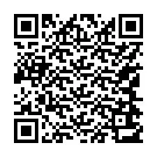 QR Code สำหรับหมายเลขโทรศัพท์ +17144613133