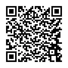 QR-koodi puhelinnumerolle +17144648728